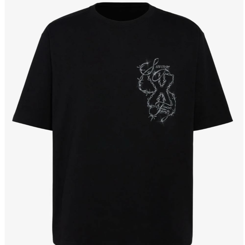 Savage X Fenty Black Short Sleeve Tee